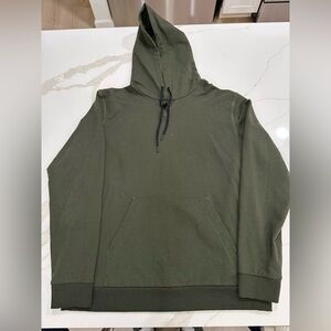 Theory Men's Green Hoodie